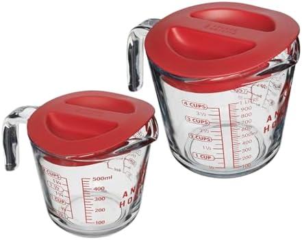 Anchor Hocking Lidded Measuring Cup Set by AnchorHocking