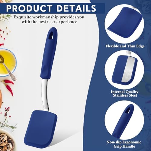 Small Silicone Spatula Mini Silicone Cookie Spatula - Image 3