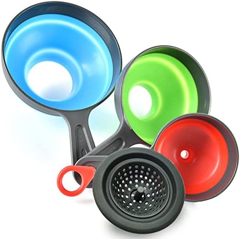 Delove Canning Funnel with Strainer by Delove