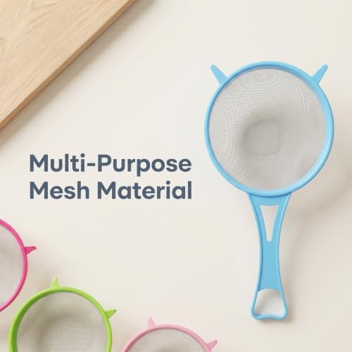 4 Pcs Plastic Strainer Plastic Colander Strainer - Image 7