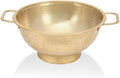Gold Strainer for Kitchen, Stainless Steel Colander by Kteniy