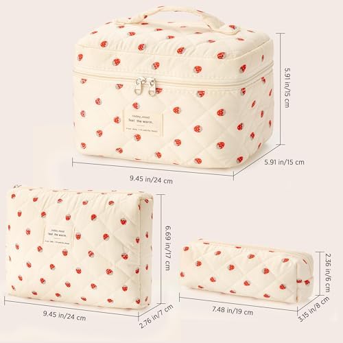 HBselect Quilted Makeup Bag - Image 6