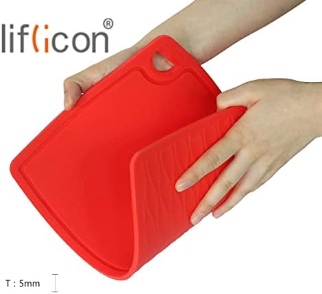 Liflicon Extra Large Thick Silicone Cutting Boards - Image 3