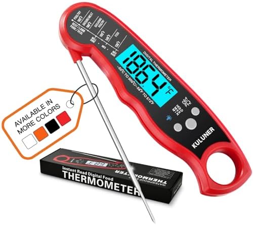 KULUNER Digital Instant Read Meat Thermometer by KULUNkitchentoolstheperfectcookingexpert