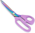10" Scissors All Purpose, Heavy Duty Office Scissors by SLEMOON
