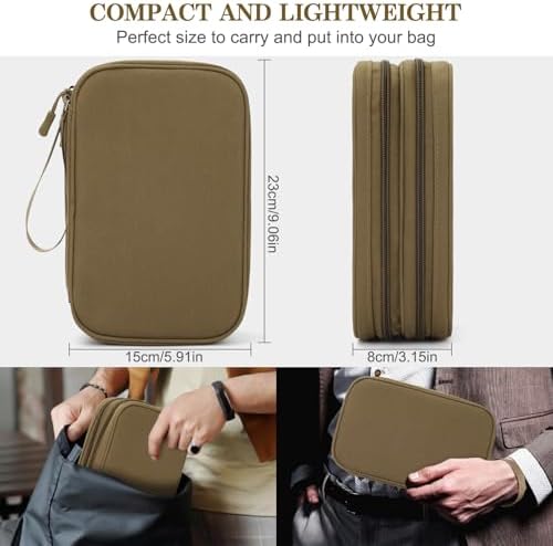 FYY Electronic Organizer, Travel Tech Pouch Bag - Image 2
