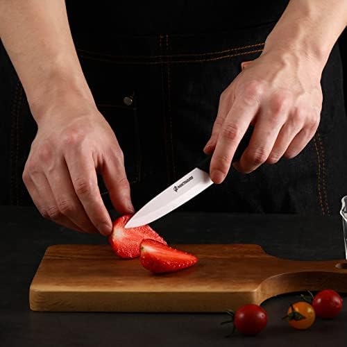 Magiware Paring Knife, Classic 4 inch Ceramic Paring Knife - Image 5