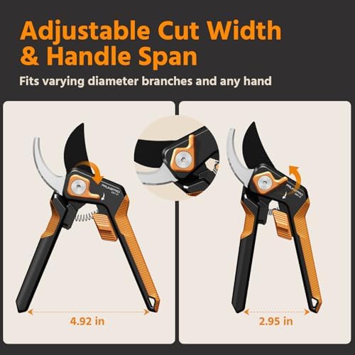 PrunePro 8" Professional Pruning Shears - Image 4