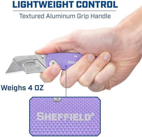 Sheffield Lock Back Utility Knife 3 Pack - Image 4