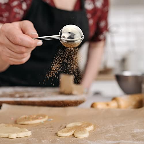 Powder Sugar Shaker Sifter Duster Baker's Dusting Wand Dispenser - Image 5
