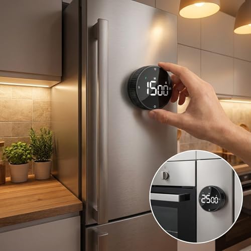 Rechargeable USB-C Digital Kitchen Timer - Image 6