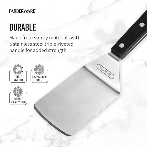 Farberware Pro Triple Rivet Wide Turner - Image 2