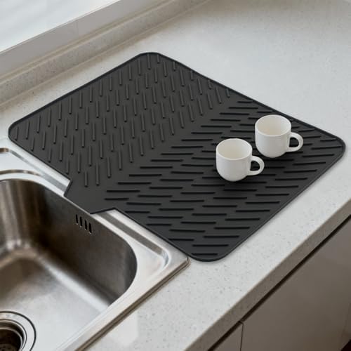 Silicone Dish Drying Mat for Kitchen Counter - Image 7
