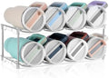 spospo Stackable Water Bottle Organizer Large Compartment Bottle Holder by SPOSPO