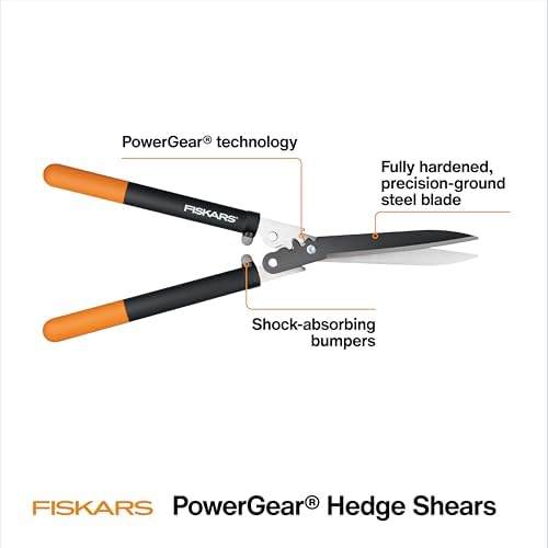 Fiskars 23" PowerGear Garden Hedge Shears - Image 3