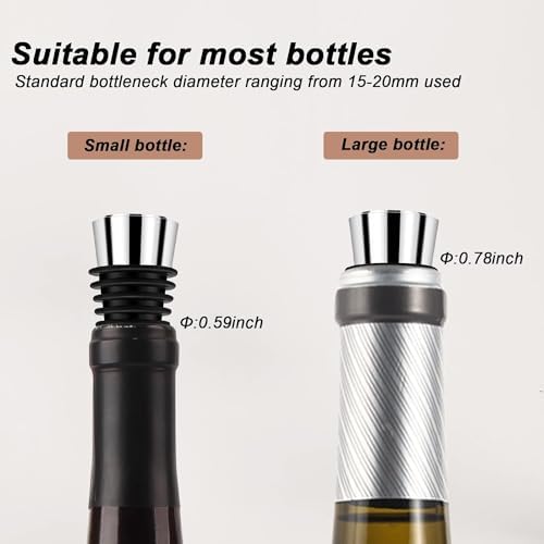 Wine Stopper 50 Pack, Reusable Decorative Bottle Stoppers - Image 6