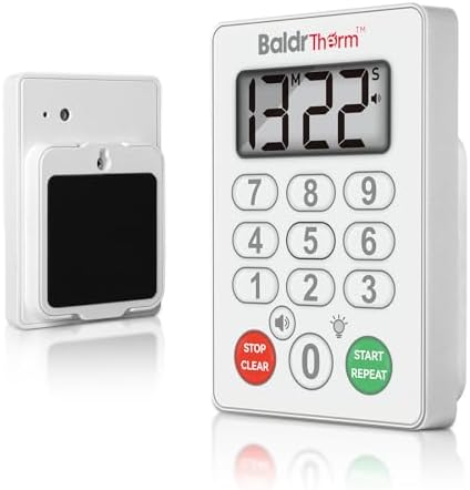 Digital Kitchen Timer, Waterproof Magnetic Countdown Timer - Image 2