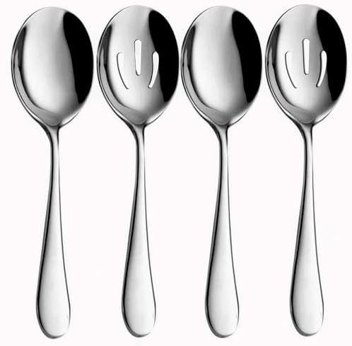 4-Piece Serving Spoon Set by AYFDISHS