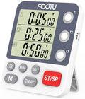 Digital Dual Kitchen Timer, 3-Channel Magnetic Countdown Timer by FCXJTU