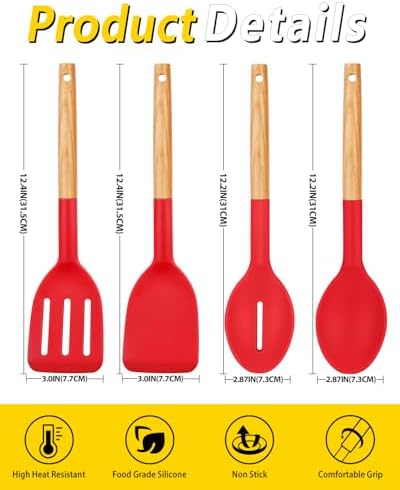 BUNDLEPRO Silicone Cooking Utensils Set - Image 3