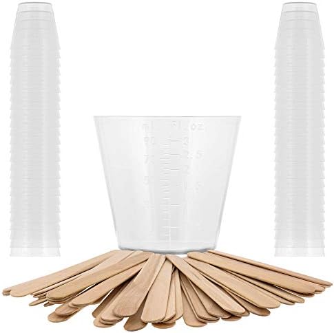 Pouring Masters 3 Oz Liquid Measuring Cups, 50 Pack by PouringMasters