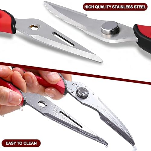 All Purpose Kitchen Scissors that Come Apart, Kitchen Shears - Image 3