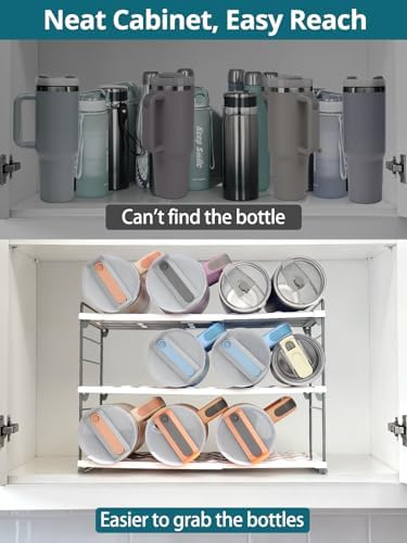 Upgraded Large Expandable Water Bottle Organizer Designed - Image 5