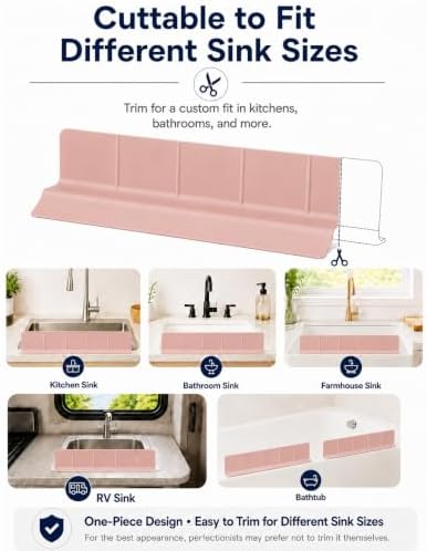 23'' Silicone Sink Splash Guard - Image 6
