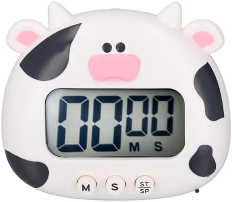 Digital Kitchen Timer Countup Countdown Cartoon Animal Sound Flash Alert Easy - Image 2