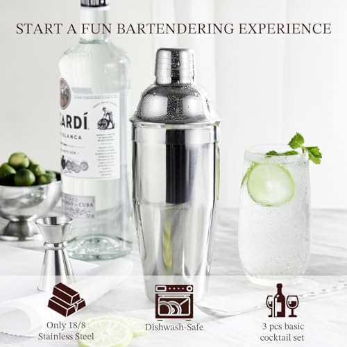 Cocktail Shaker, KITESSENSU 24oz Drink Shaker - Image 2