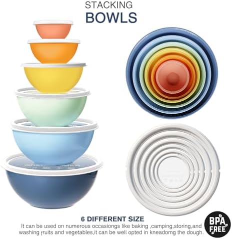 Greentainer Plastic Mixing Bowls - Image 4