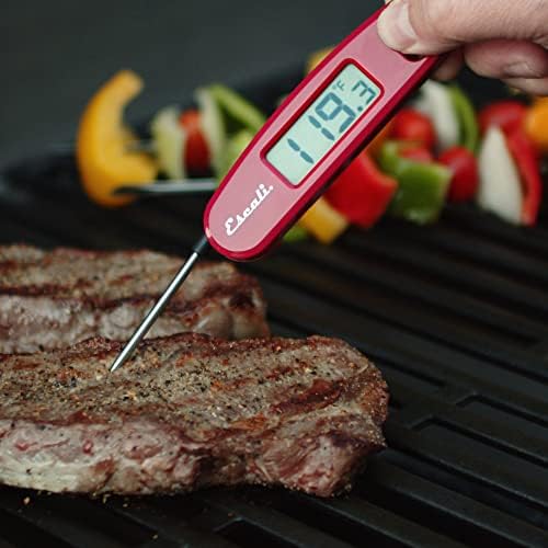 Escali Compact Portable Meat Candy Folding Digital Thermometer, Backlit Display - Image 4