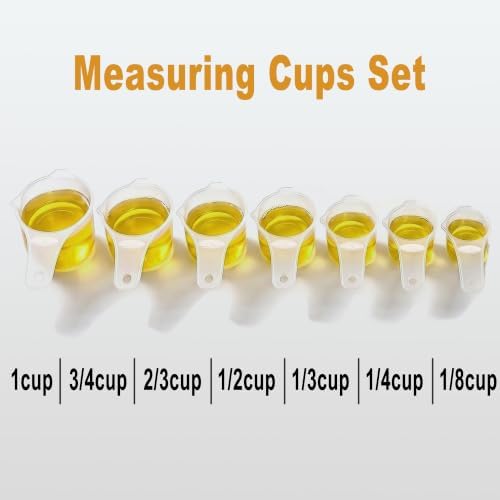 7 PCS Measuring Cups Set, BPA Free - Image 4