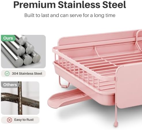 Large Expandable Dish Drying Rack - Image 5