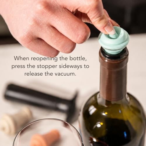 Vacu Vin Loop Wine Stopper, Cork Alternative - Image 5