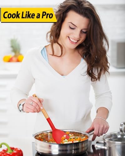 BUNDLEPRO Silicone Cooking Utensils Set - Image 4