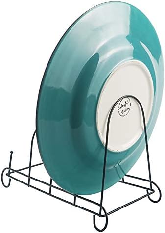 Artliving 4-Tier Metal Scrollwork Dish Rack Plate Rack Display Stand Holder - Image 5