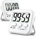 Antonki 2 Pack Digital Timer for Kids Classroom Kitchen Timers for Cooking by Antonki