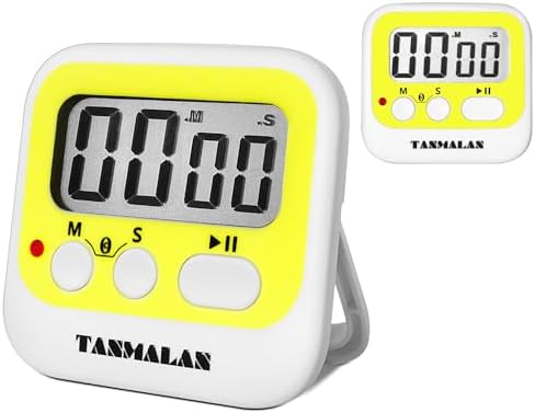 Easy to USE, Digital Timer Kitchen Timer, Magnetic Timer by Tanmalan