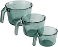 COOK WITH COLOR Glass Measuring Cups by CookwithColor