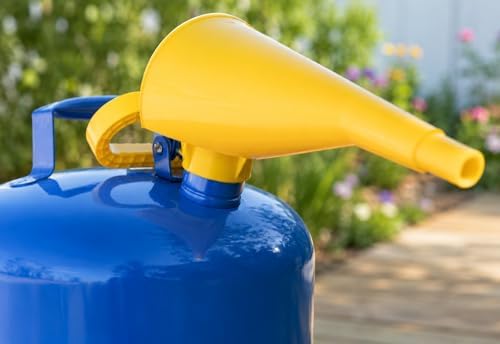 F15FUN Plastic Funnel for Type I Metal Safety Cans Fits 1/2/5 Gallon Cans Oil - Image 5