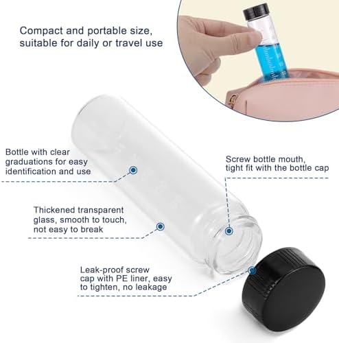 Kesell 40ml Graduated Glass Vials - Image 4