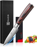 PAUDIN Paring Knife 3.5 Inch, Ultra Sharp Small Kitchen Knife by PAUDIN