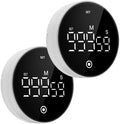 Digital Kitchen Timer, Magnetic Visual Countdown Countup Timer by FWinner