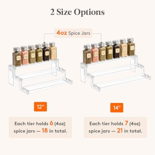 Lifewit 12″ Spice Rack, Perfume Cologne Stand, Tool-Free Assembly - Image 4