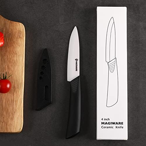 Magiware Paring Knife, Classic 4 inch Ceramic Paring Knife - Image 7