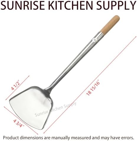 Sunrise Commercial Grade Wok Spatula/Ladle) - Image 3