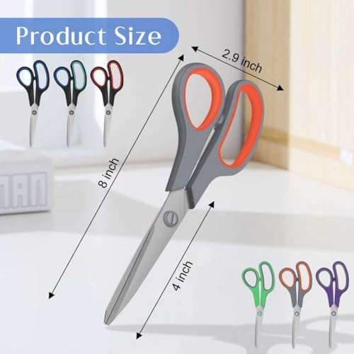 8.3" Heavy Duty Scissors All Purpose - Image 2