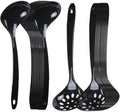 Large Plastic Serving Spoons, Disposable Heavy Duty Serving Spoons, Long Handle by OULIGET