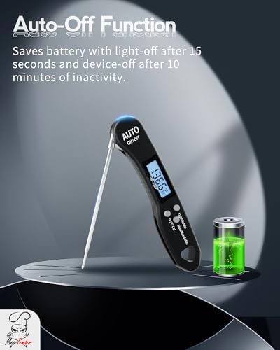 Foldable Instant Read Digital Meat Thermometer - Image 5
